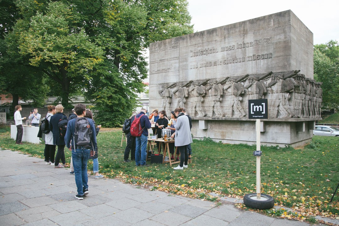 Through interventions in public spaces, whether on the street or in publicly accessible rooms and spaces, we can stimulate social discourse and engage in dialogue with one another.