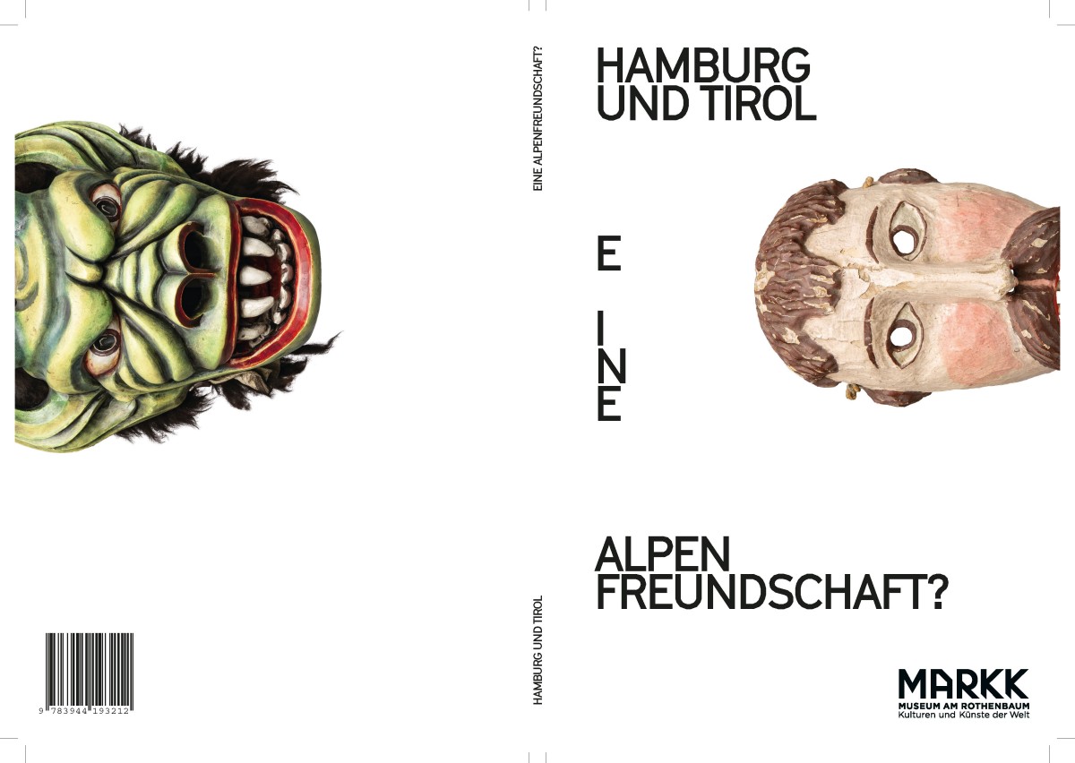 Bookdesign: exhibition catalogue »Hamburg und Tirol – eine Alpenfreundschaft?«