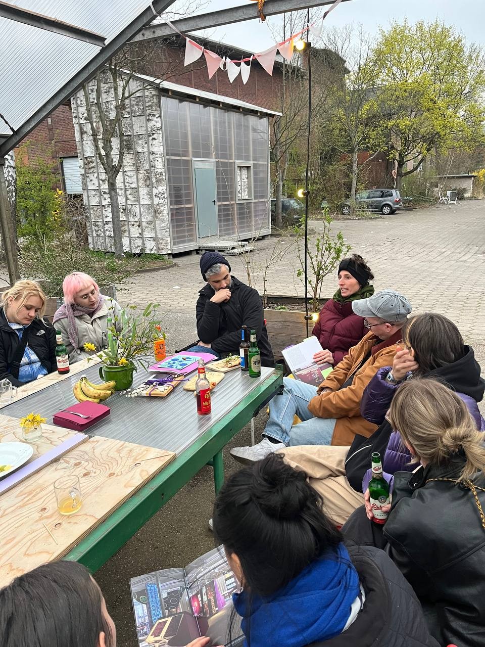 Keynote speech at the field trip of Study group Informationdesign, Burg Giebichenstein Kunsthochschule Halle
