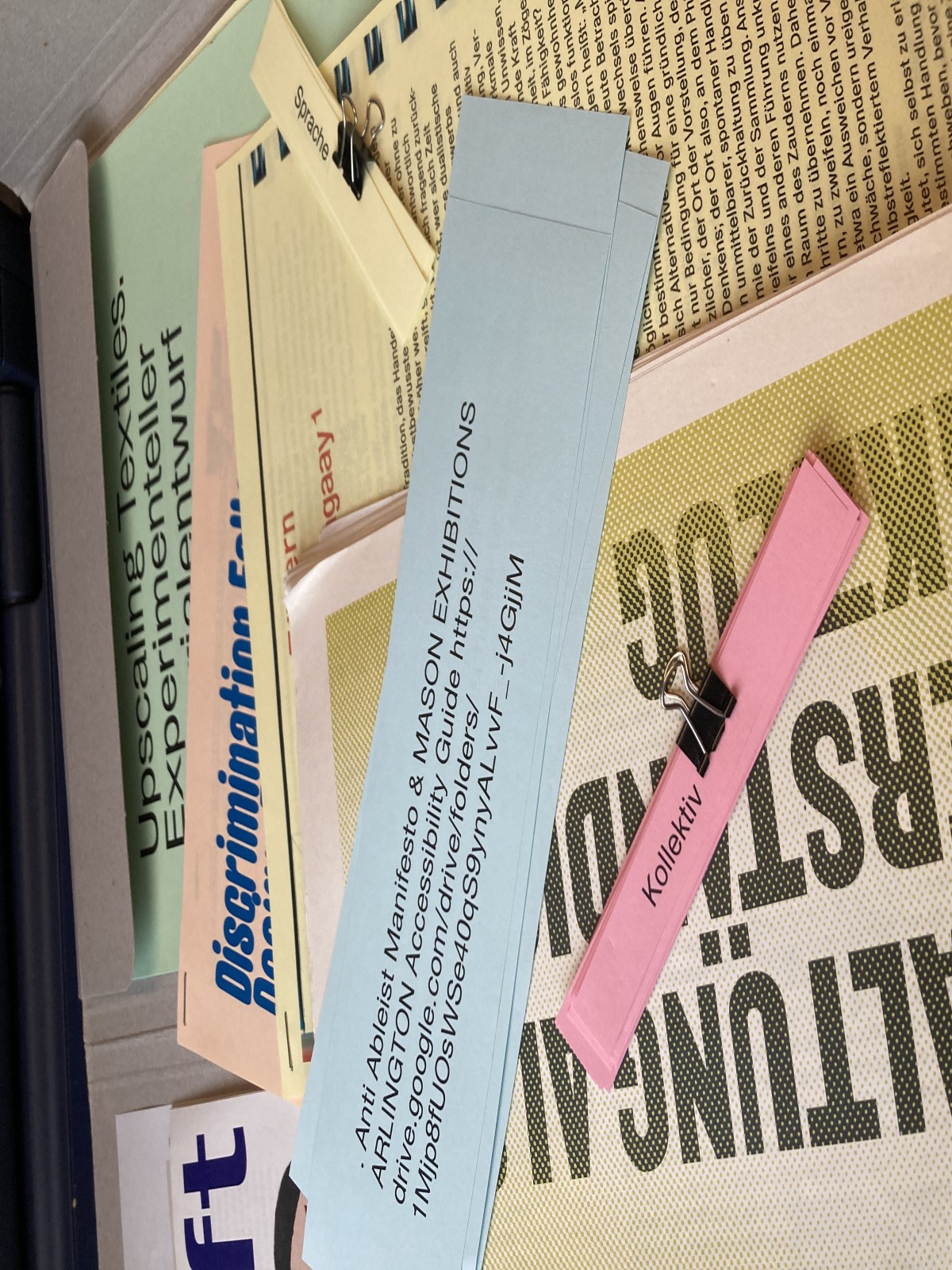 Teaching assignment in the seminar »Global Threads«, MA »Kulturanalyse und Kulturvermittlung«